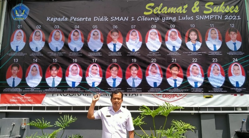 Luar Biasa! Puluhan Siswa SMA N 1 Cileunyi Kabupaten Bandung Lolos SNMPTN 2021