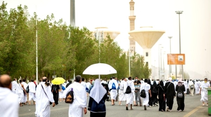 Para Peziarah Sudah Berada di Padang Arafah Untuk Melaksanakan Puncak Ibadah Haji
